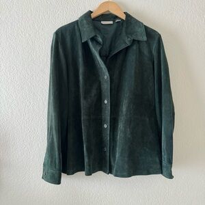 Nordstorm Suede Shirt leather Shacket
